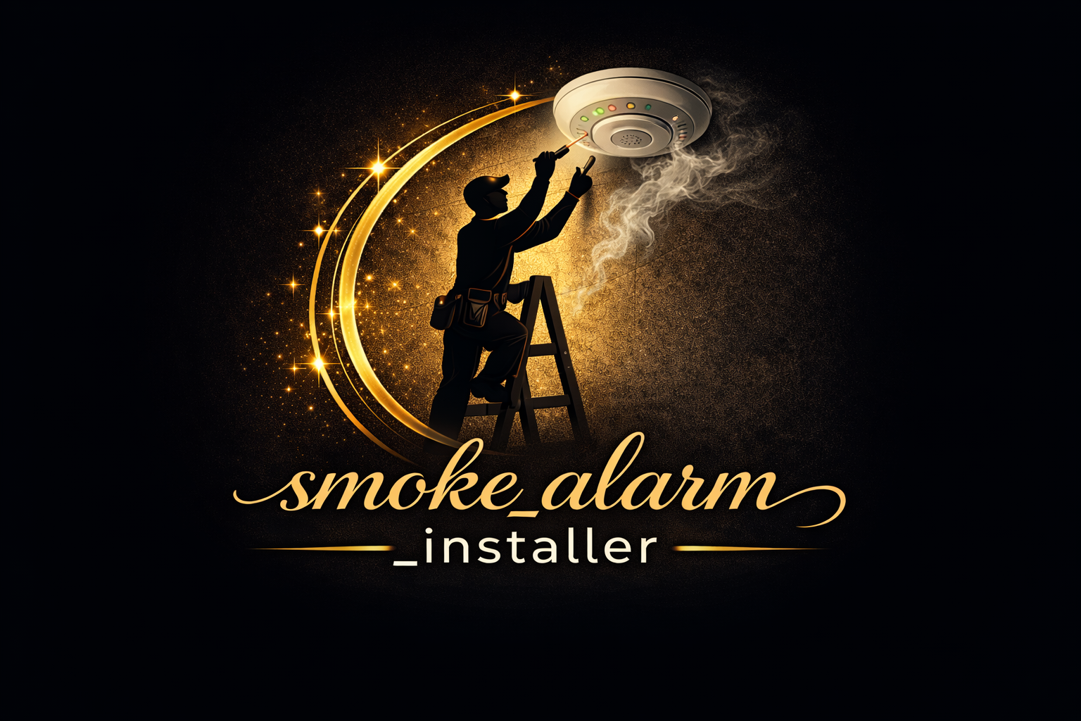 Smoke Alarm Installer Barking Logo